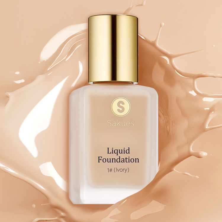 Sakues Waterproof Ivory White Liquid Basis Make-up