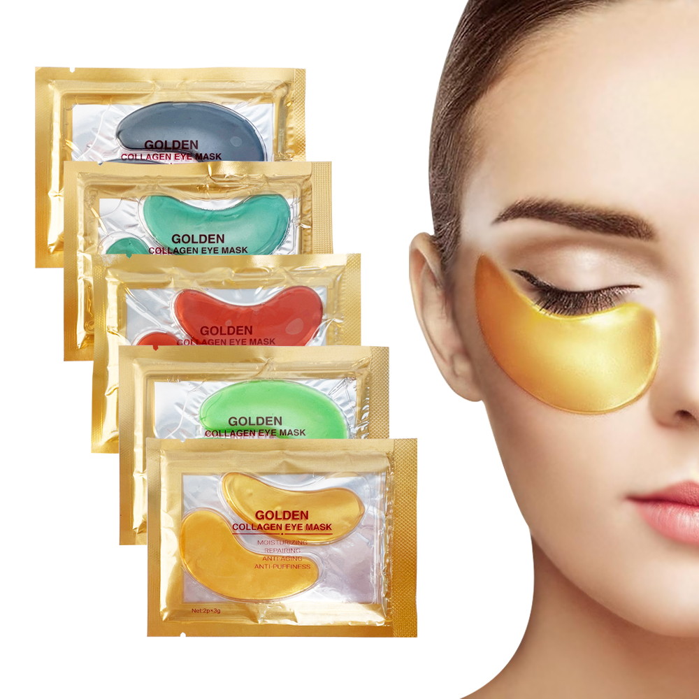 Below Eye Masks with Hyaluronic Acid and Collagen for Darkish Circle Care